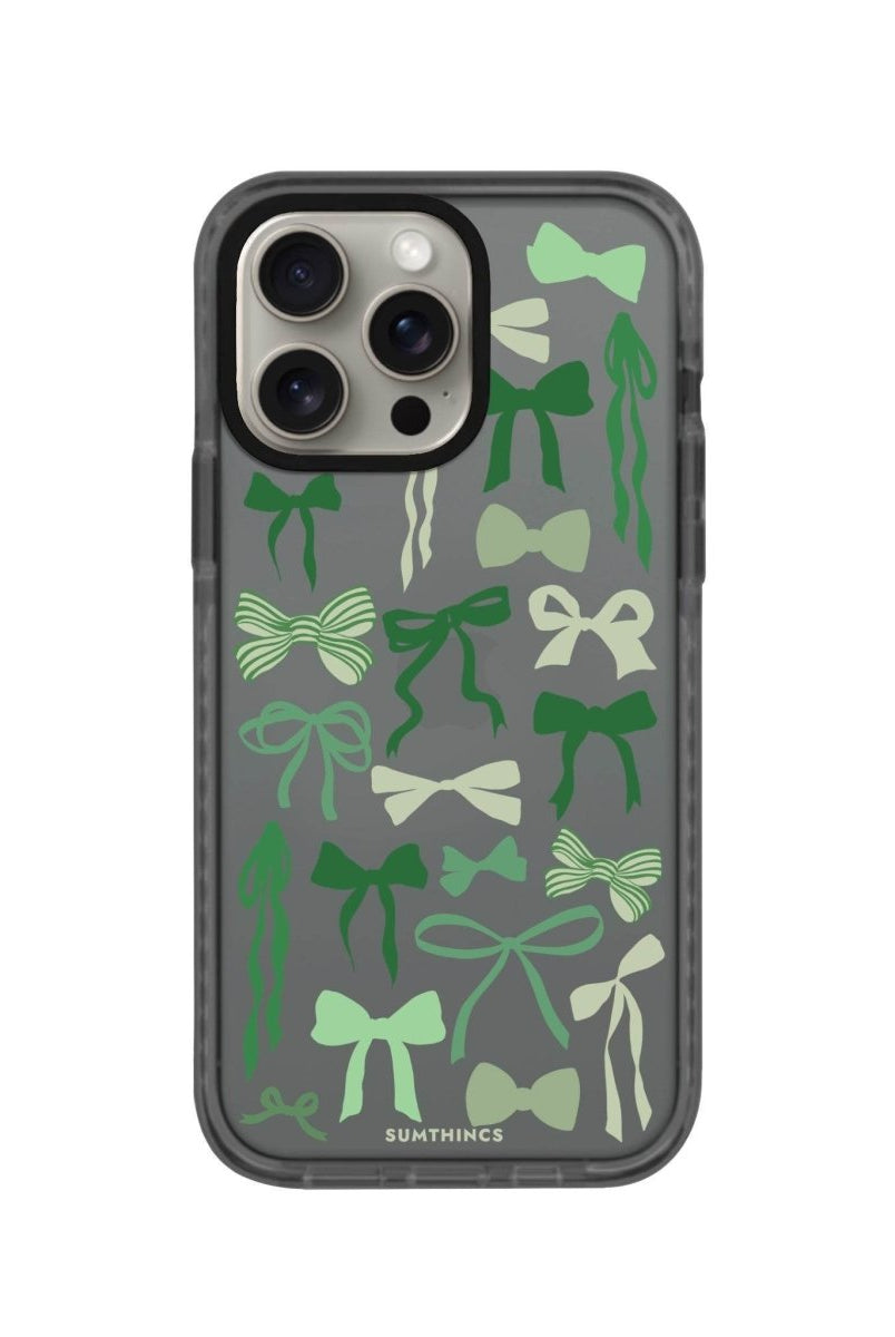 iPhone XR Green Garland Procase Şeffaf Telefon Kılıfı - SUMTHINCS