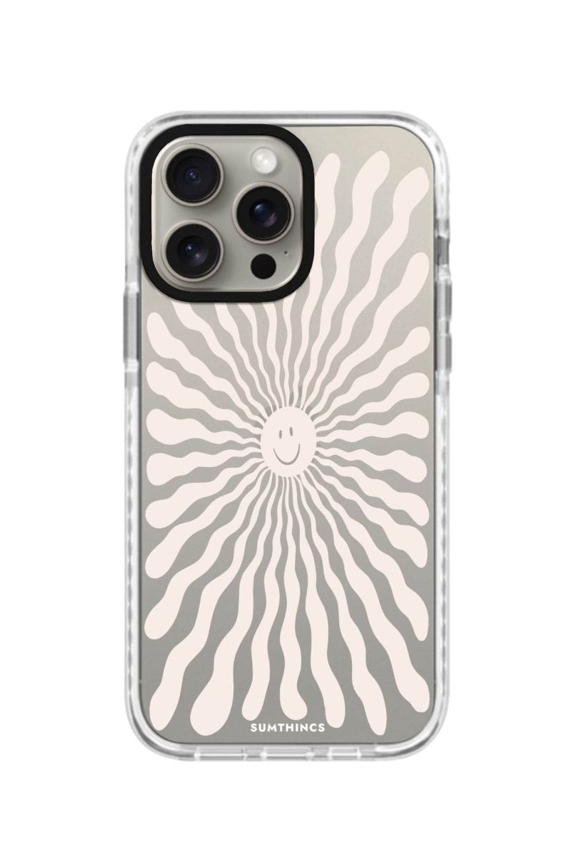 iPhone XR Happy Little Sun Procase Şeffaf Telefon Kılıfı Beyaz Şeffaf - SUMTHINCS