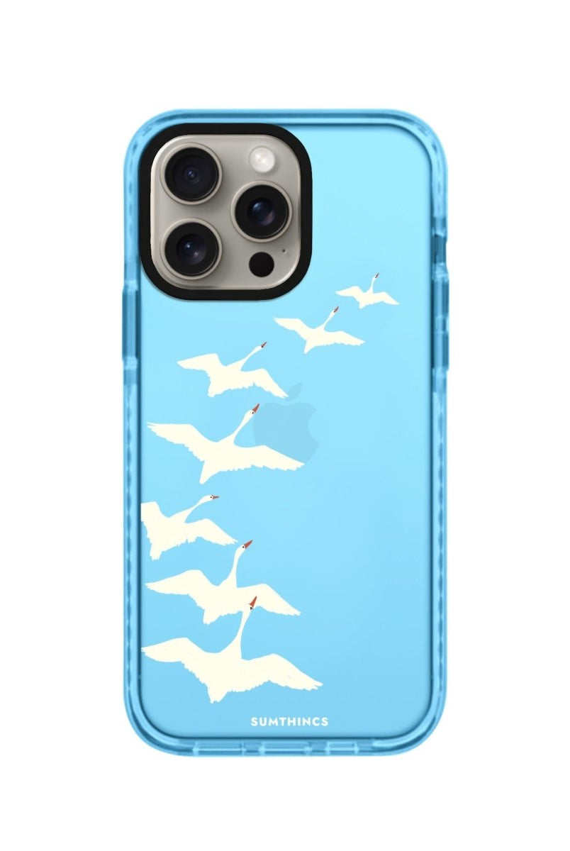 iPhone XR Journey Procase Şeffaf Telefon Kılıfı Mavi - SUMTHINCS