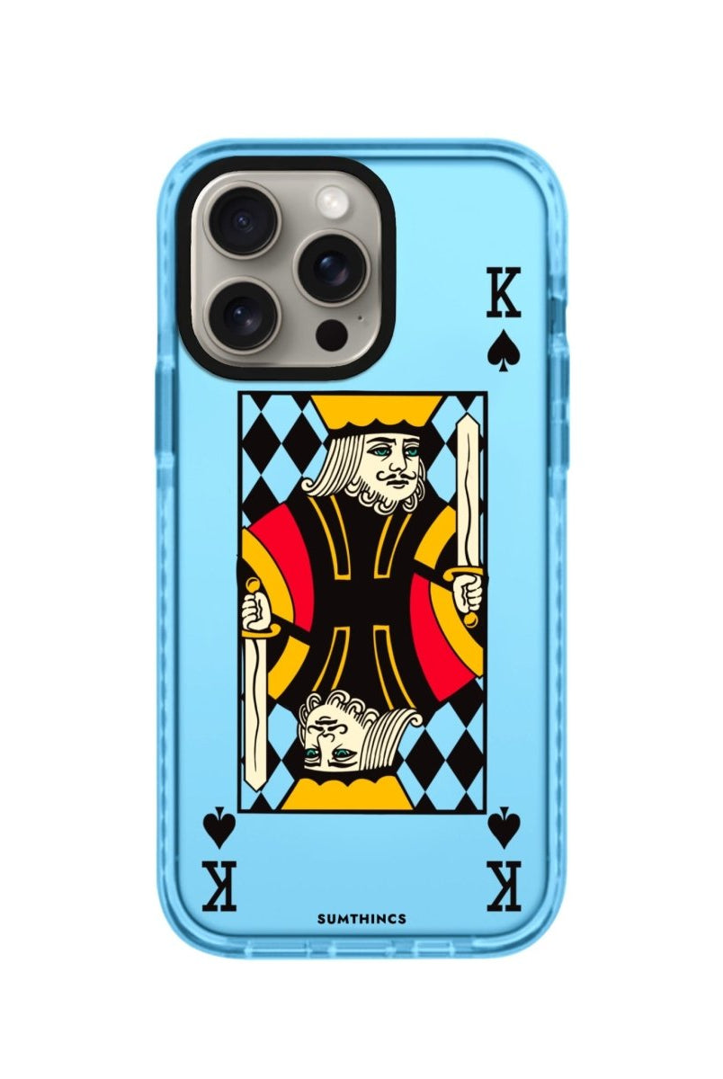 iPhone XR King Procase Şeffaf Telefon Kılıfı Mavi - SUMTHINCS