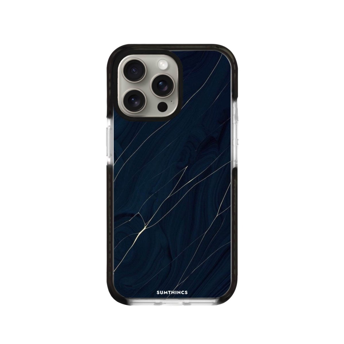 iPhone XR Leaf Procase Şeffaf Telefon Kılıfı Siyah Şeffaf - SUMTHINCS