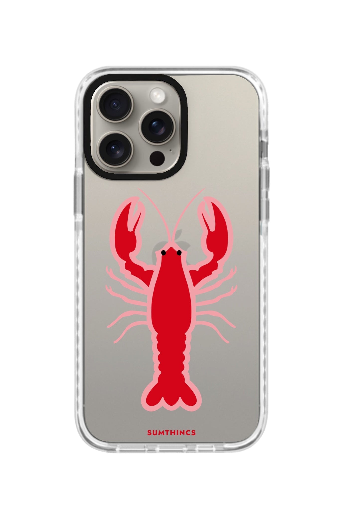 iPhone XR Lobster Procase Şeffaf Telefon Kılıfı Beyaz Şeffaf - SUMTHINCS