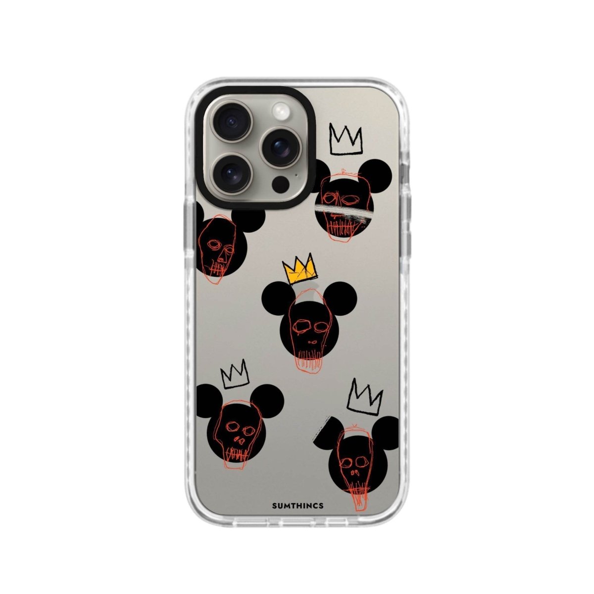 iPhone XR Mickeys Midnight Procase Şeffaf Telefon Kılıfı - SUMTHINCS