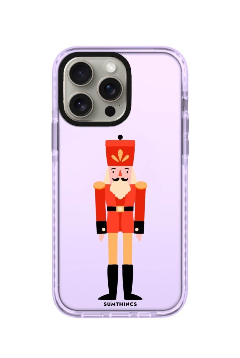 iPhone XR Nutcracker Procase Şeffaf Telefon Kılıfı Lila - SUMTHINCS