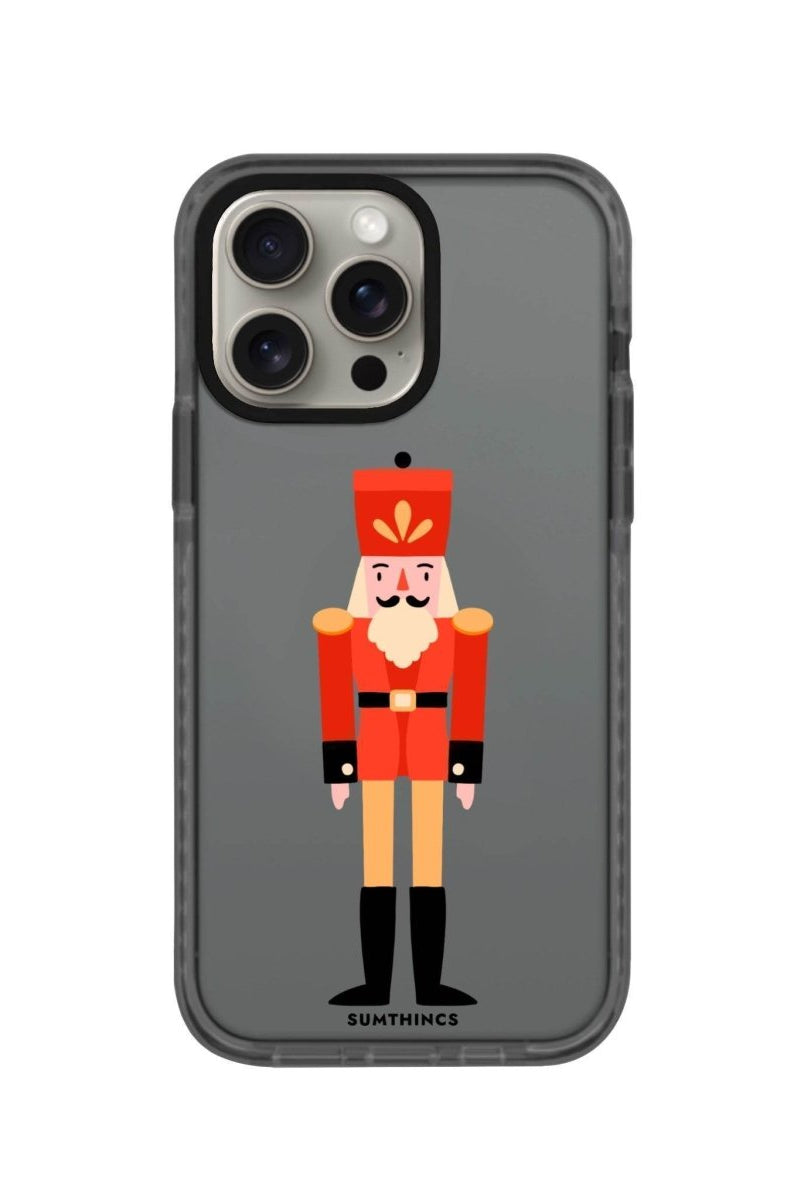 iPhone XR Nutcracker Procase Şeffaf Telefon Kılıfı Antrasit - SUMTHINCS