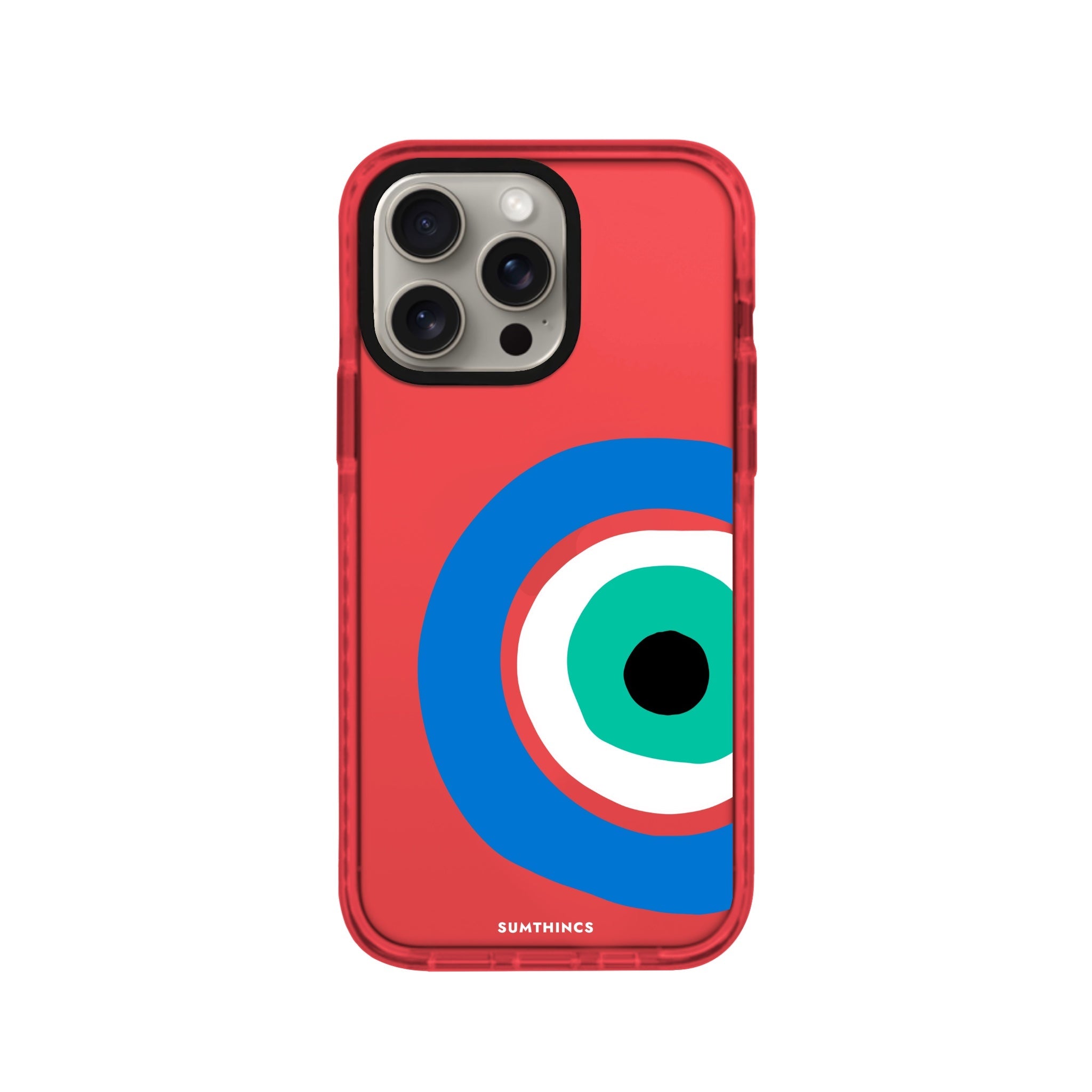 iPhone XR Ocean Eye Procase Şeffaf Telefon Kılıfı - SUMTHINCS
