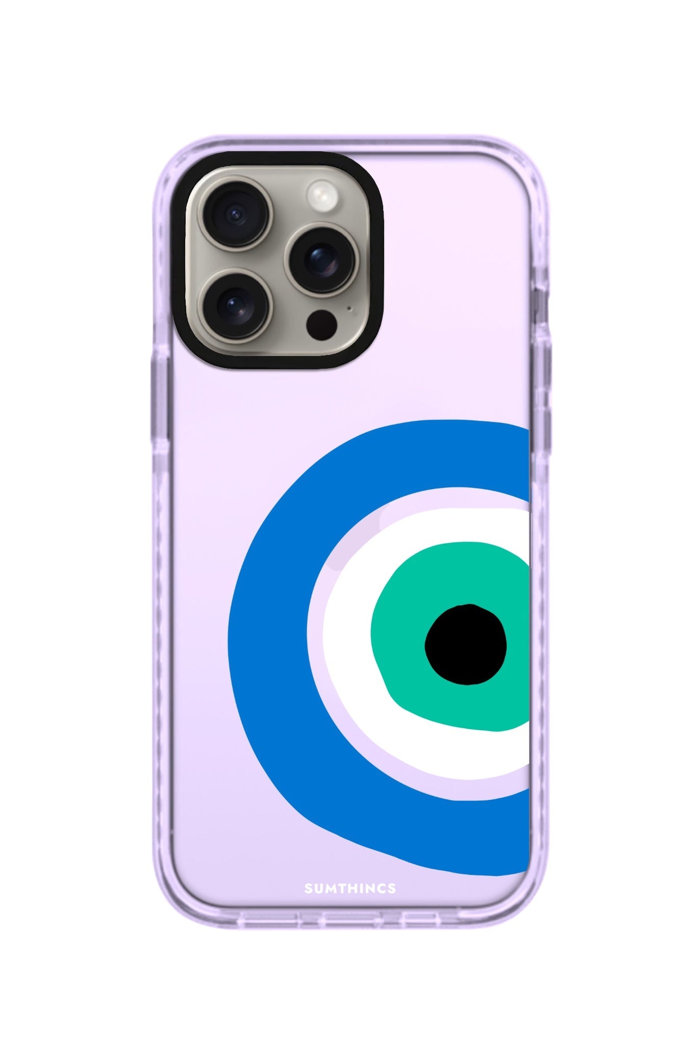 iPhone XR Ocean Eye Procase Şeffaf Telefon Kılıfı Lila - SUMTHINCS