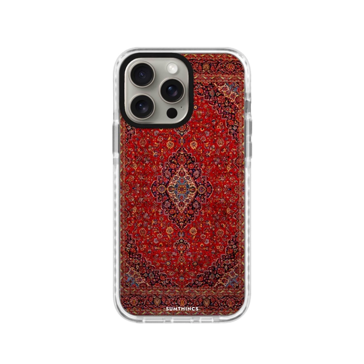 iPhone XR Red Carpet Procase Şeffaf Telefon Kılıfı Beyaz Şeffaf - SUMTHINCS