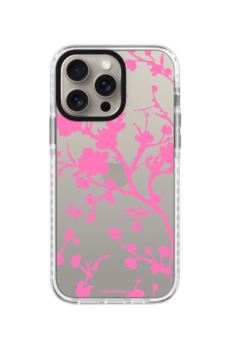 iPhone XR Sakura Procase Şeffaf Telefon Kılıfı Beyaz Şeffaf - SUMTHINCS