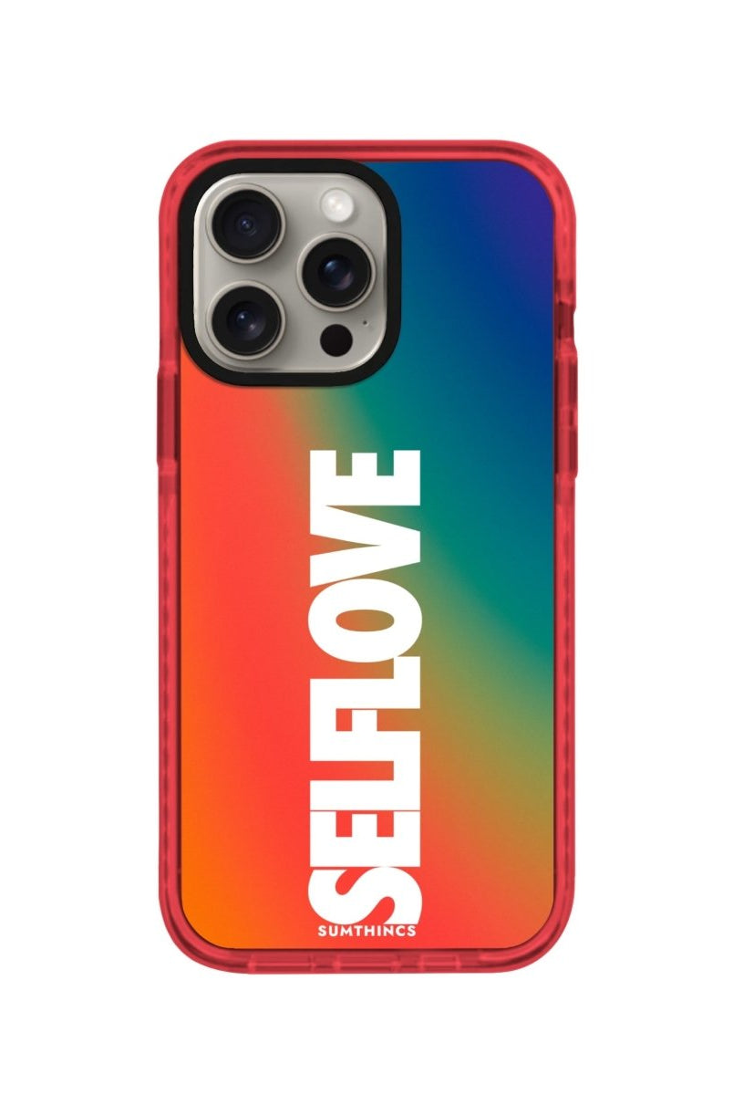 iPhone XR Selflove Procase Şeffaf Telefon Kılıfı Kırmızı - SUMTHINCS