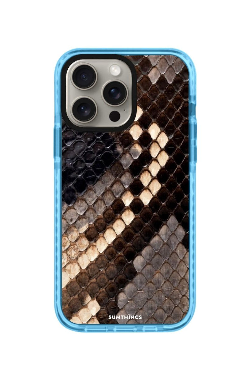 iPhone XR Serpent Procase Şeffaf Telefon Kılıfı Mavi - SUMTHINCS