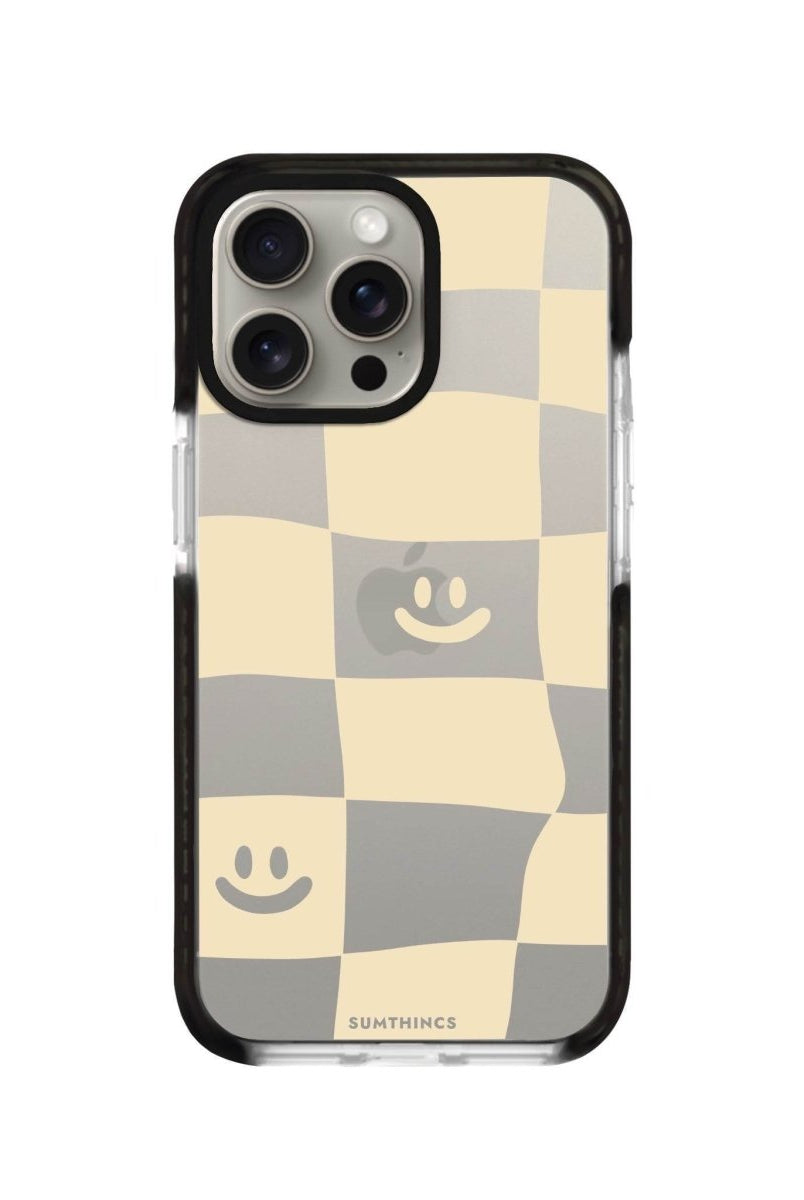 iPhone XR Smiling Check Procase Şeffaf Telefon Kılıfı Siyah Şeffaf - SUMTHINCS