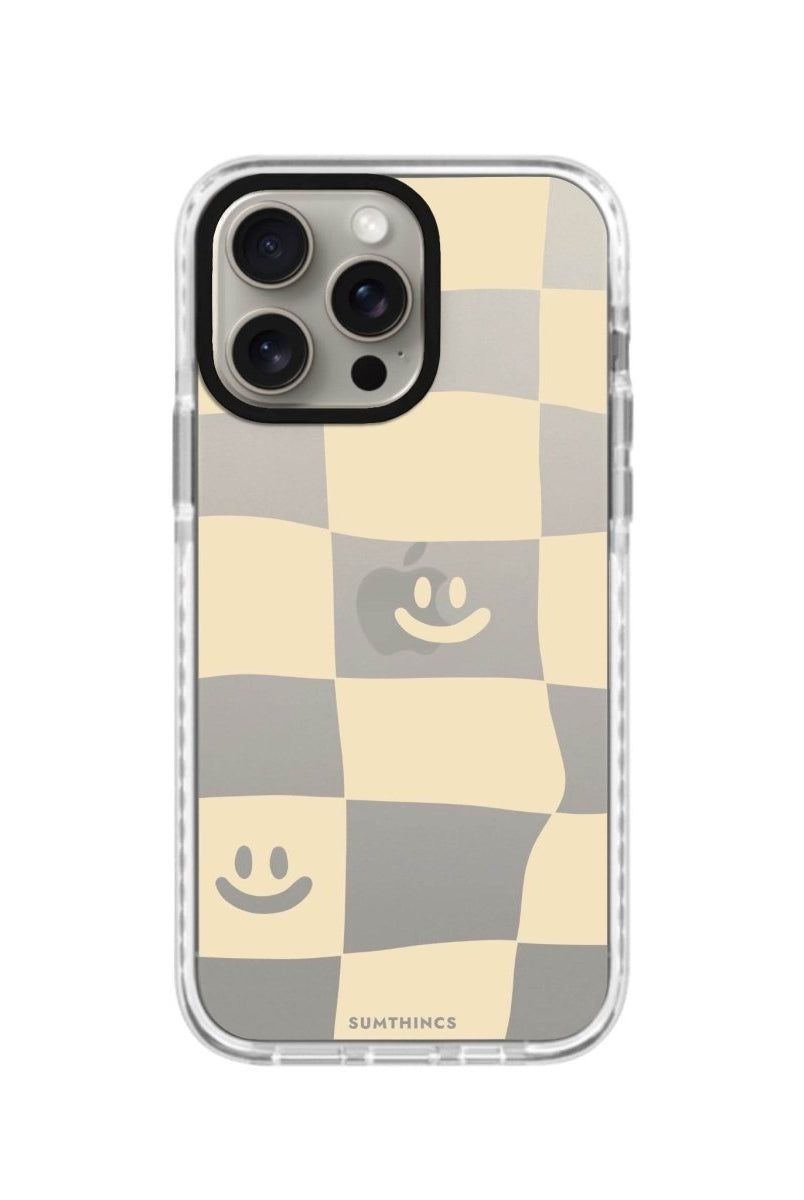 iPhone XR Smiling Check Procase Şeffaf Telefon Kılıfı Beyaz Şeffaf - SUMTHINCS