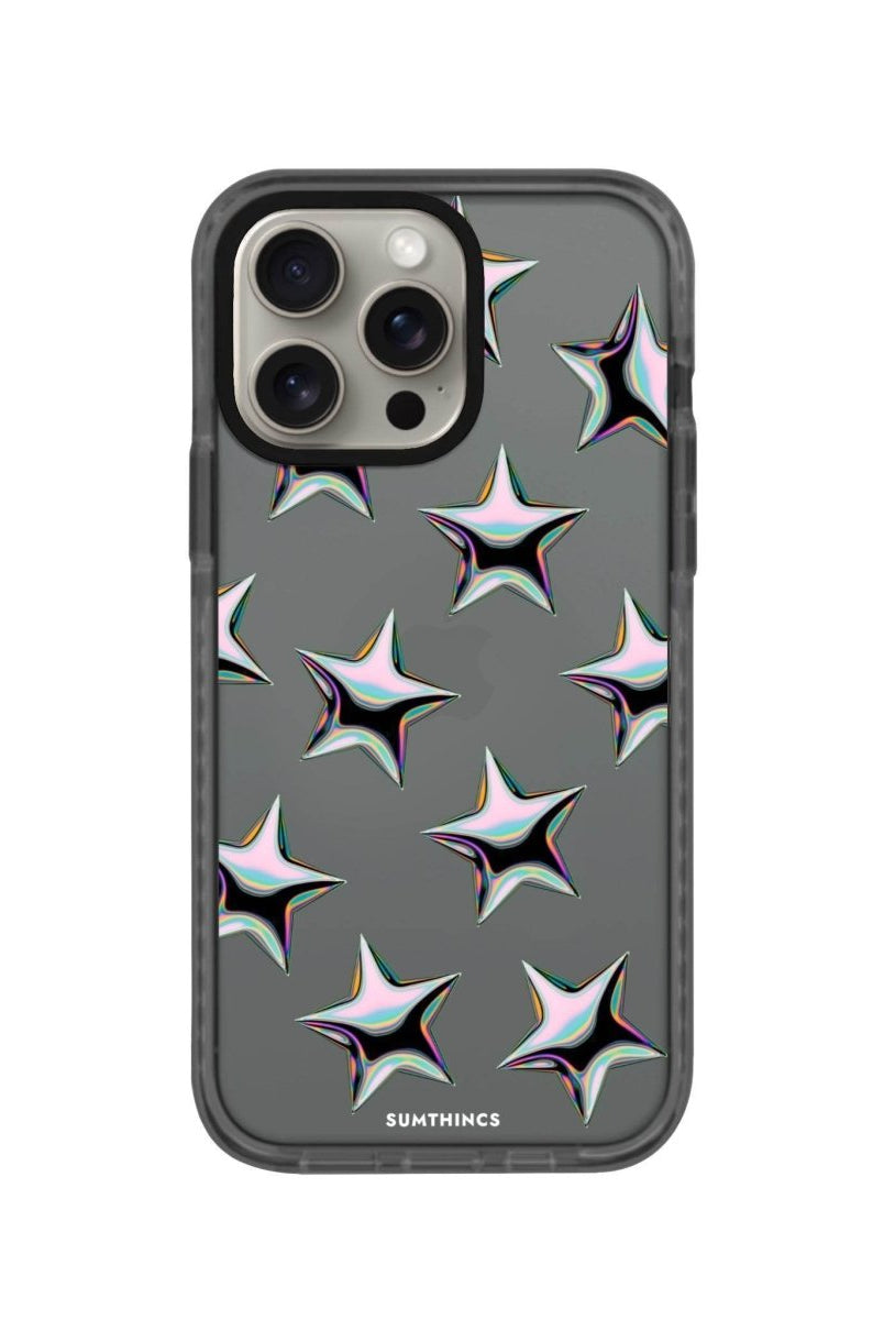 iPhone XR Stars Procase Şeffaf Telefon Kılıfı Antrasit - SUMTHINCS