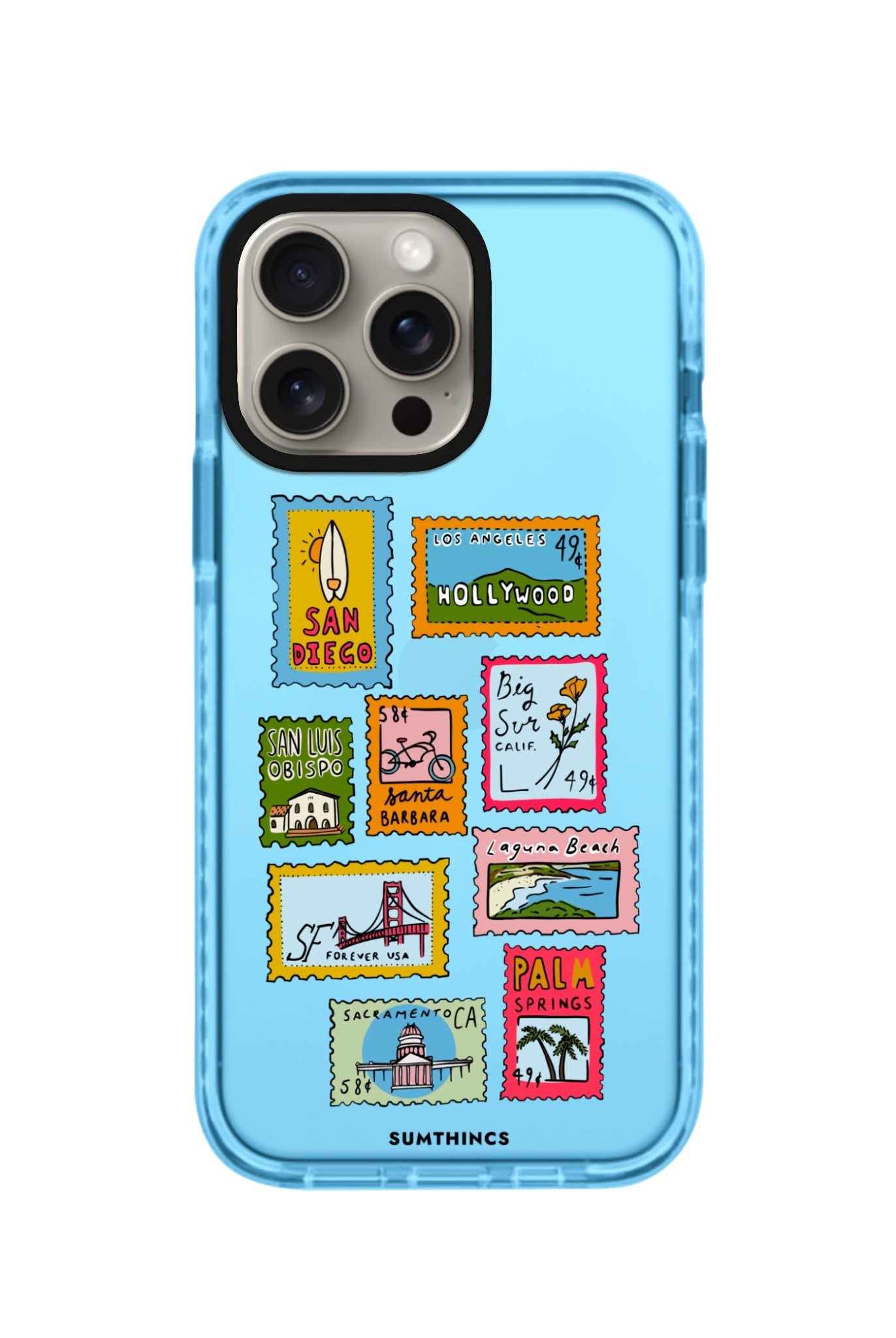 iPhone XR The Grand Tour Procase Şeffaf Telefon Kılıfı Mavi - SUMTHINCS