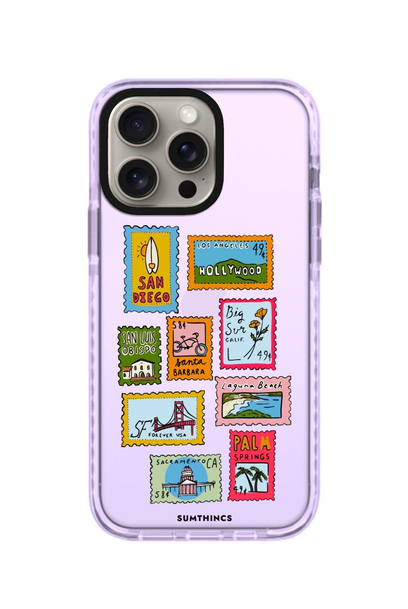 iPhone XR The Grand Tour Procase Şeffaf Telefon Kılıfı Lila - SUMTHINCS