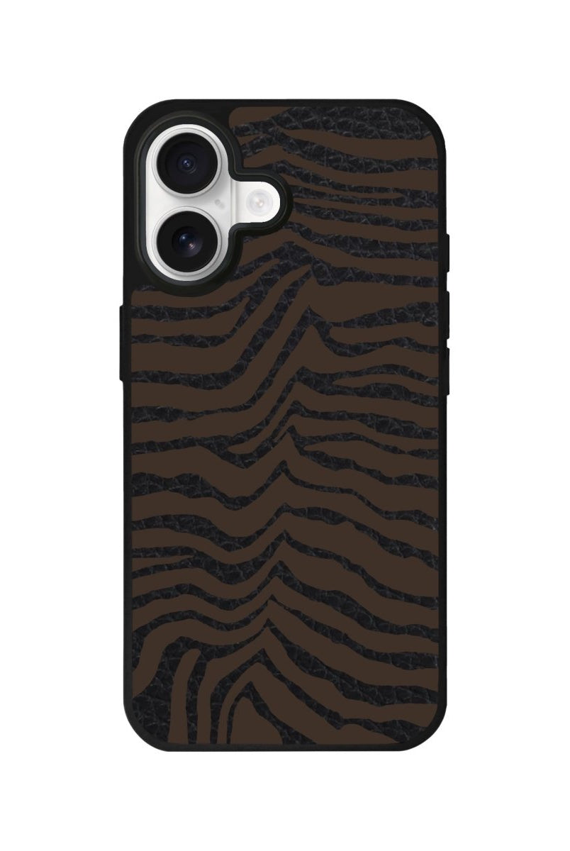 iPhone Zuri Leather Deri Telefon Kılıfı Kahverengi - Sumthincs