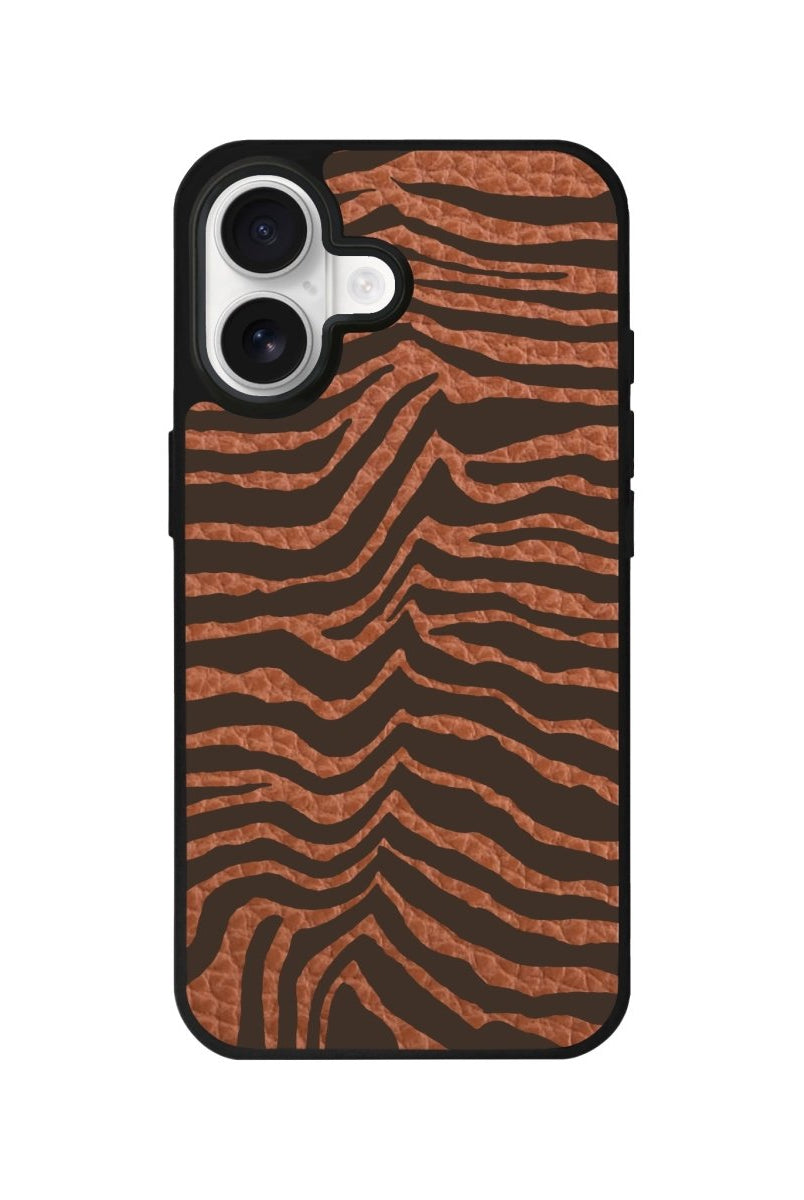 iPhone Zuri Leather Deri Telefon Kılıfı Kahverengi - Sumthincs