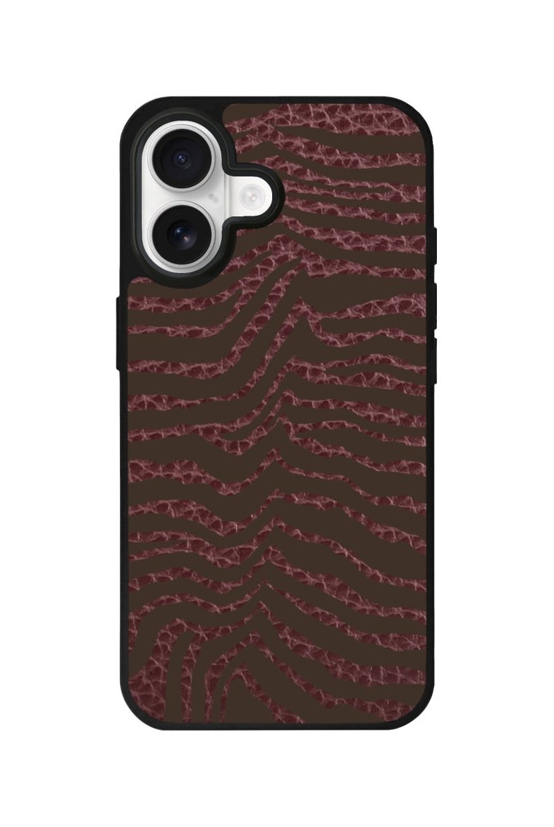 iPhone Zuri Leather Deri Telefon Kılıfı Kahverengi - Sumthincs