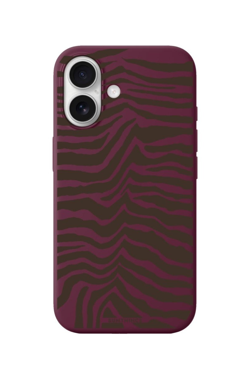 iPhone Zuri Premium Telefon Kılıfı Bordo - Sumthincs