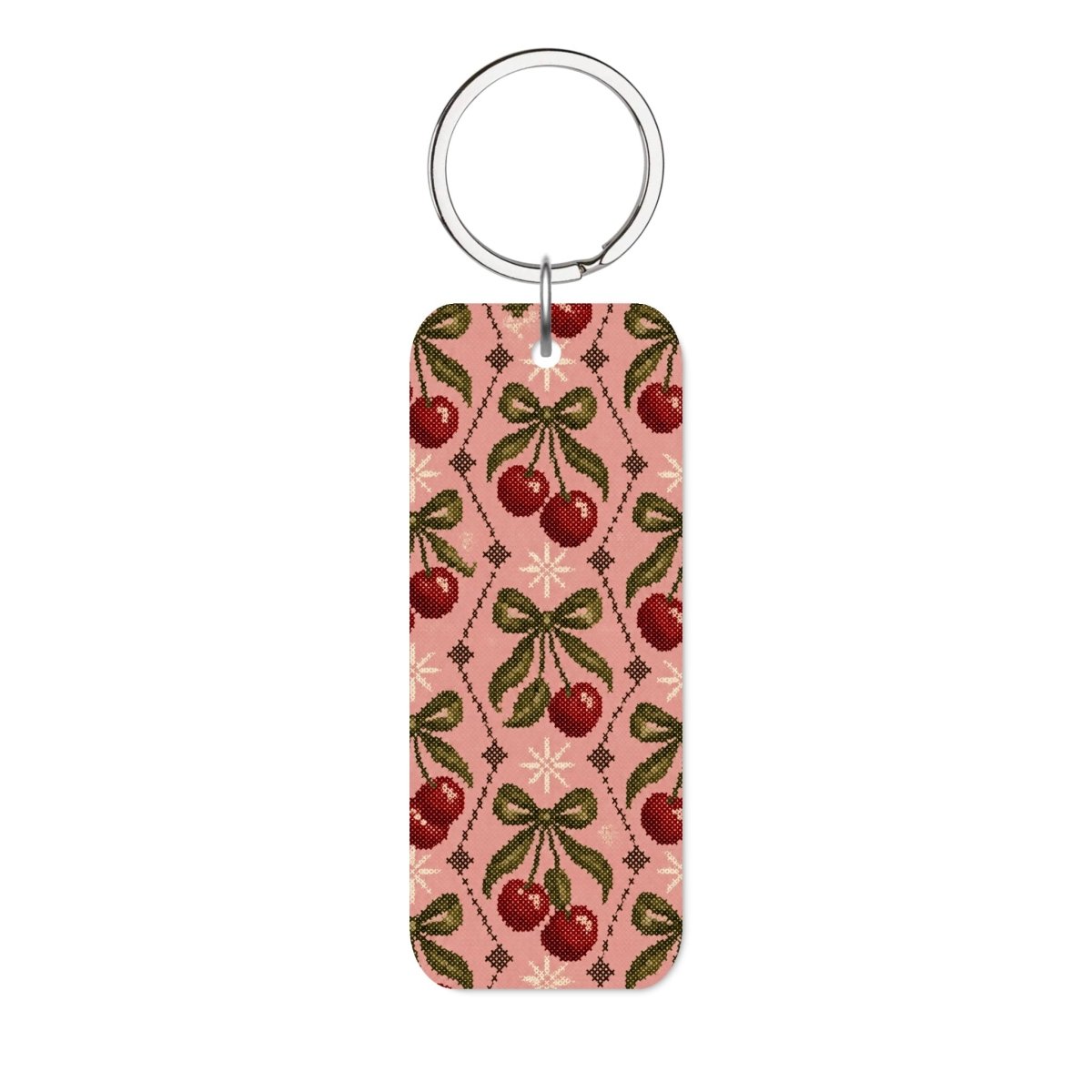 Knitberry Glossy Anahtarlık Charm Dikdörtgen - Sumthincs