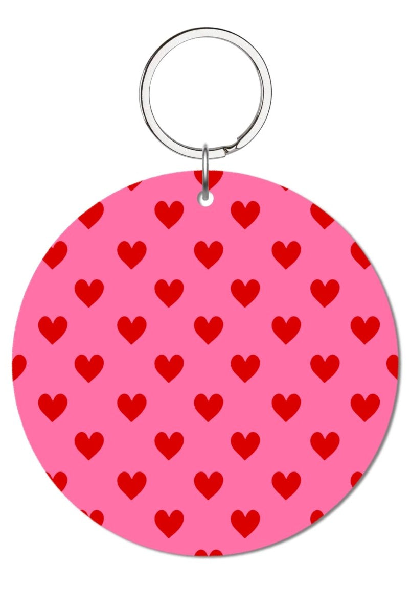 Little Hearts Glossy Yuvarlak Anahtarlık - SUMTHINCS