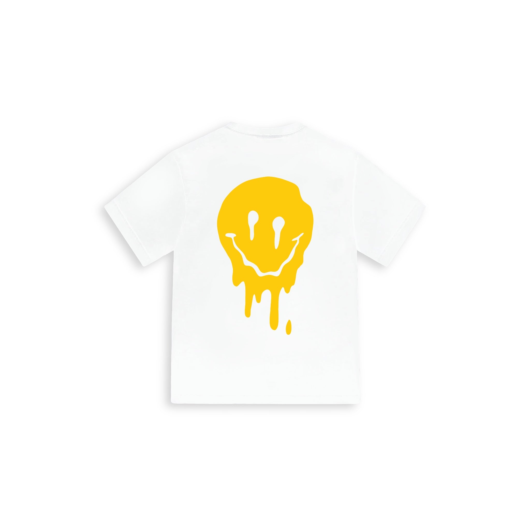 Melting Face Oversize Large T-shirt Beyaz - SUMTHINCS