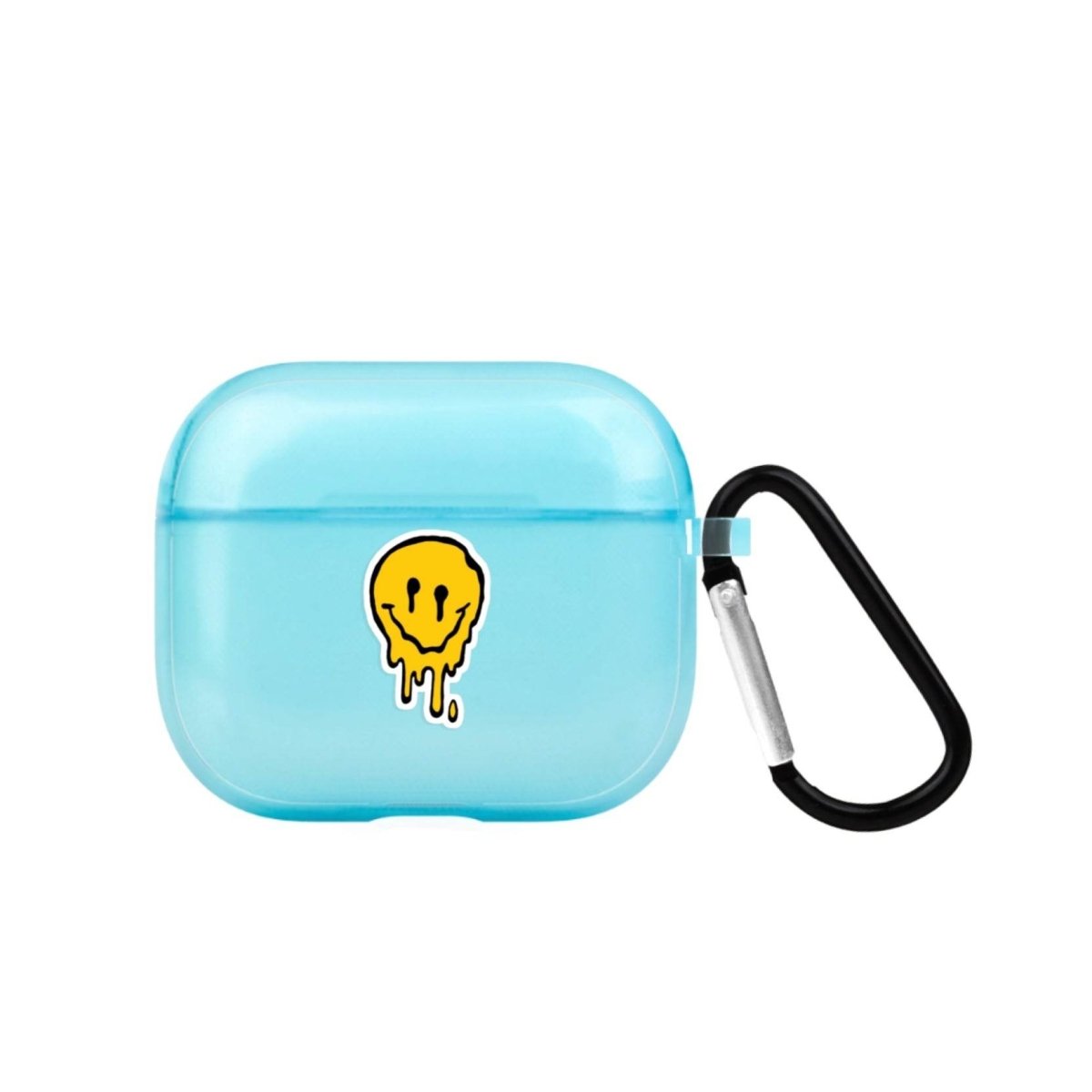 Melting Smile AirPods 3 Şeffaf Silikon Kılıf Mavi - SUMTHINCS