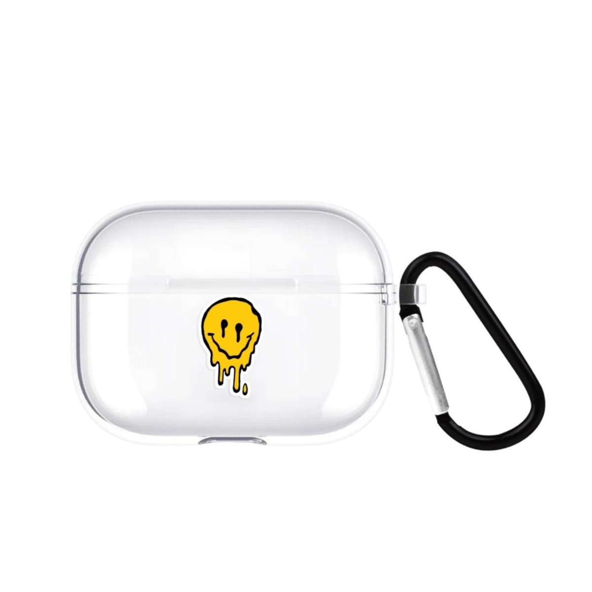 Melting Smile AirPods Pro Şeffaf Silikon Kılıf Beyaz Şeffaf - SUMTHINCS