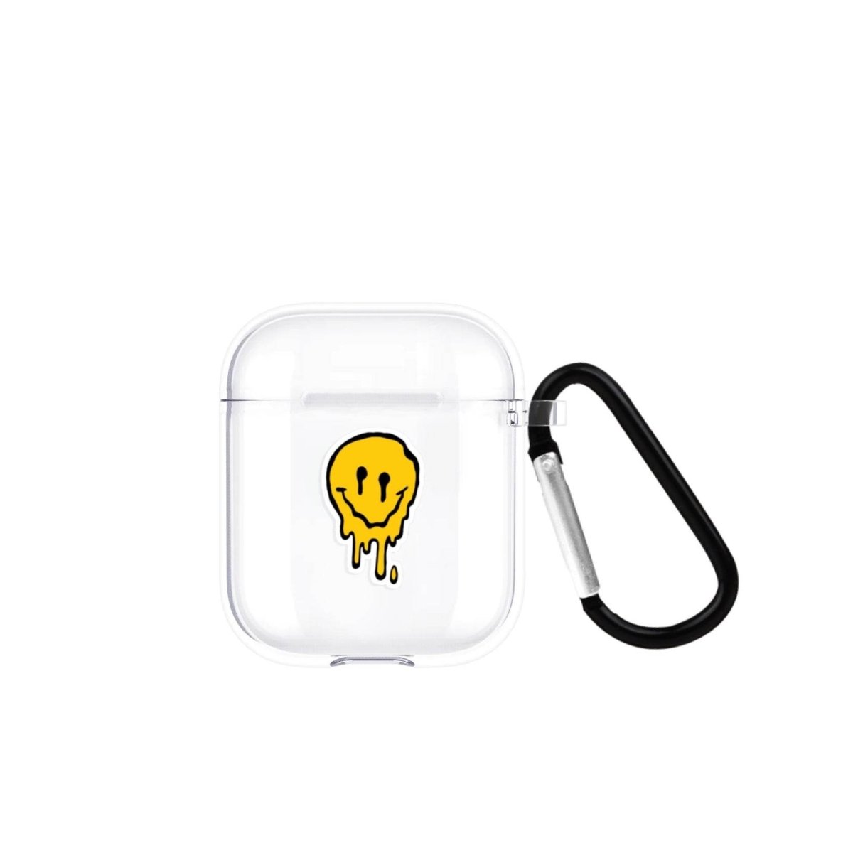 Melting Smile AirPods Şeffaf Silikon Kılıf Beyaz Şeffaf - SUMTHINCS