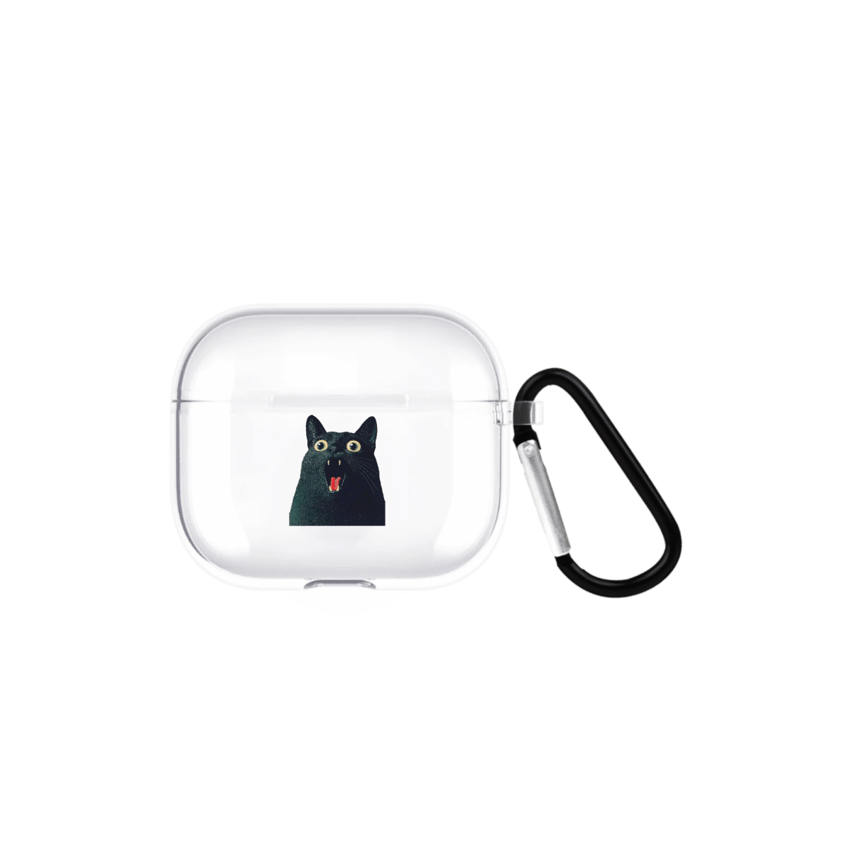 Meoww AirPods 3 Şeffaf Silikon Kılıf Beyaz Şeffaf - SUMTHINCS