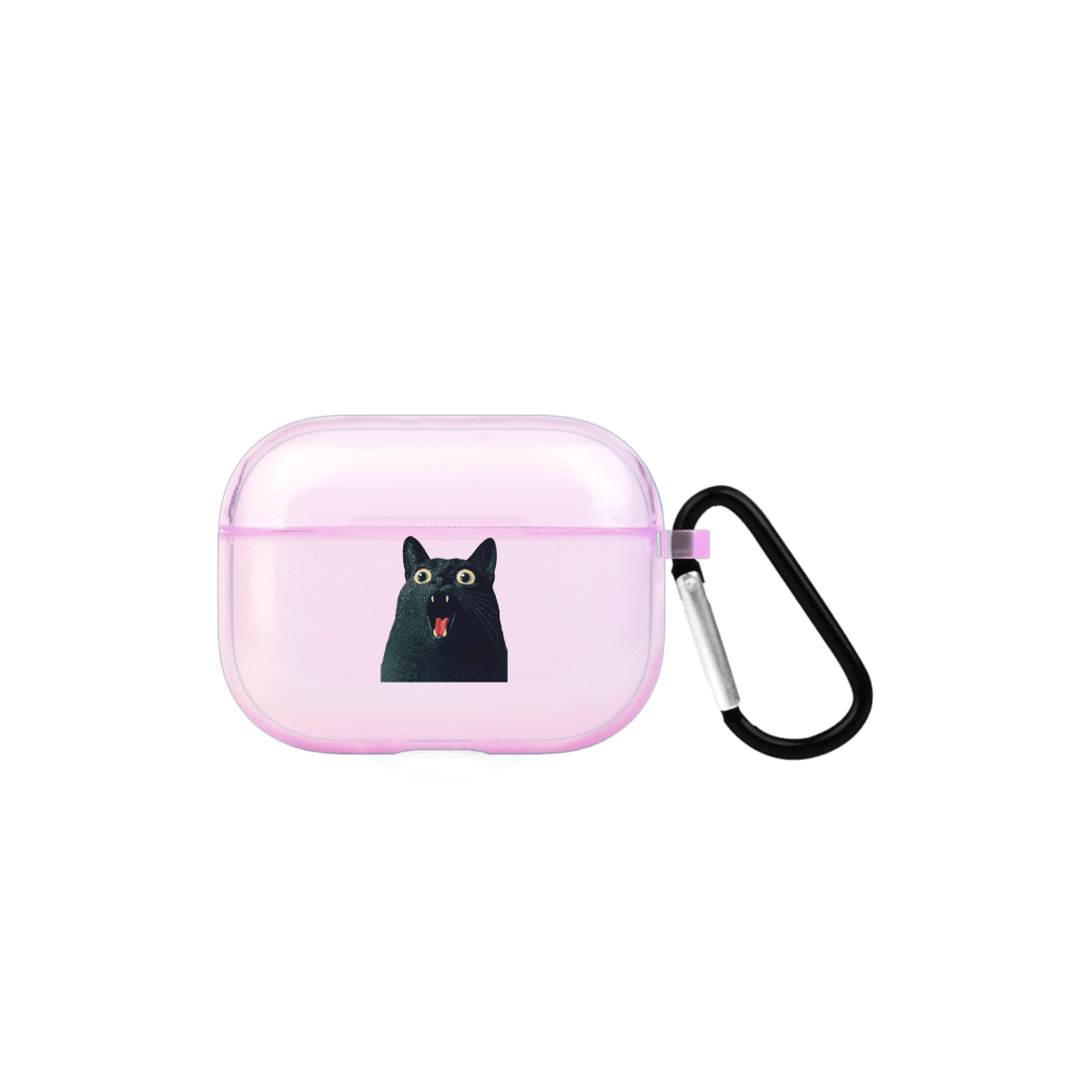 Meoww AirPods Pro 2 Şeffaf Silikon Kılıf Lila - SUMTHINCS
