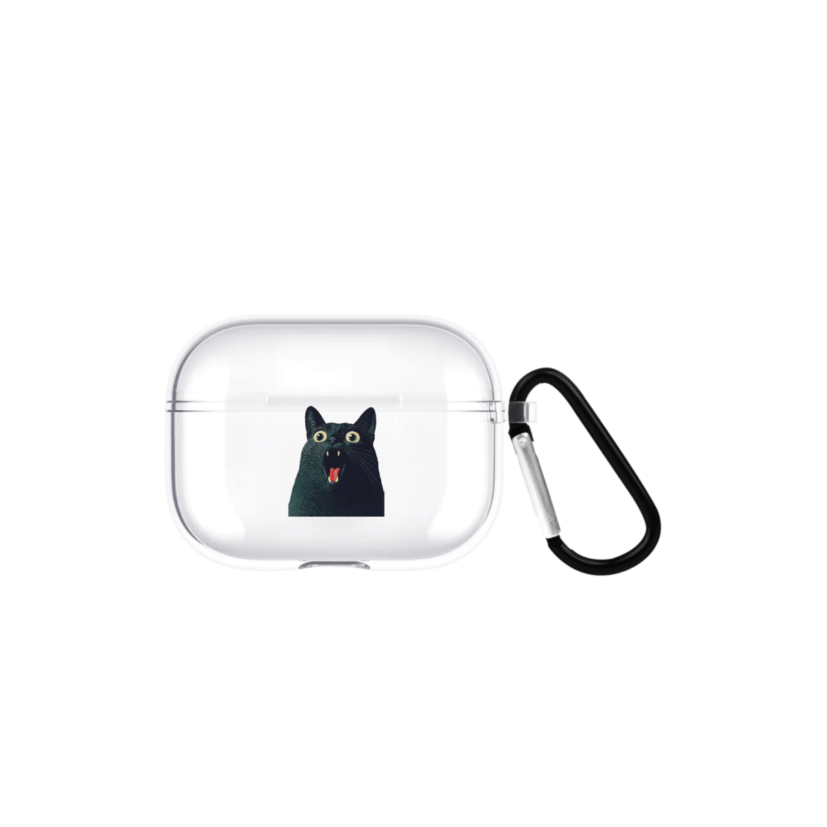 Meoww AirPods Pro 2 Şeffaf Silikon Kılıf Beyaz Şeffaf - SUMTHINCS