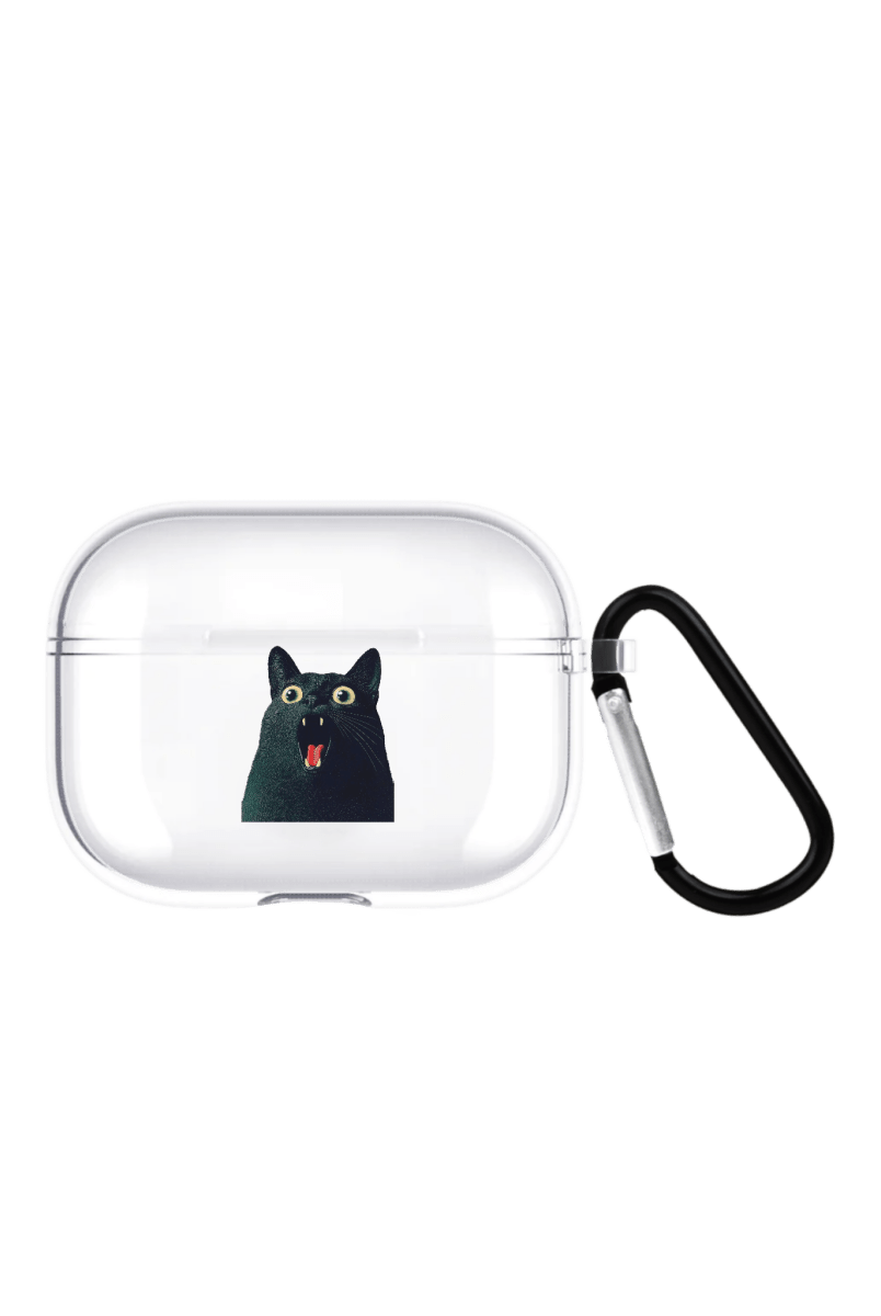 Meoww AirPods Pro Şeffaf Silikon Kılıf Beyaz Şeffaf - SUMTHINCS