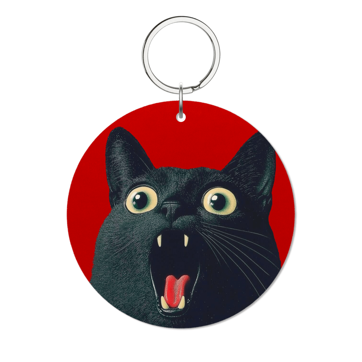 Meoww Glossy Yuvarlak Anahtarlık - SUMTHINCS