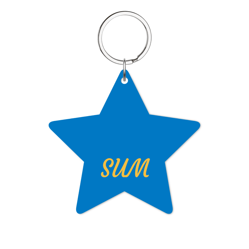 Palace Glossy Yıldız Kişiye Özel Anahtarlık - SUMTHINCS