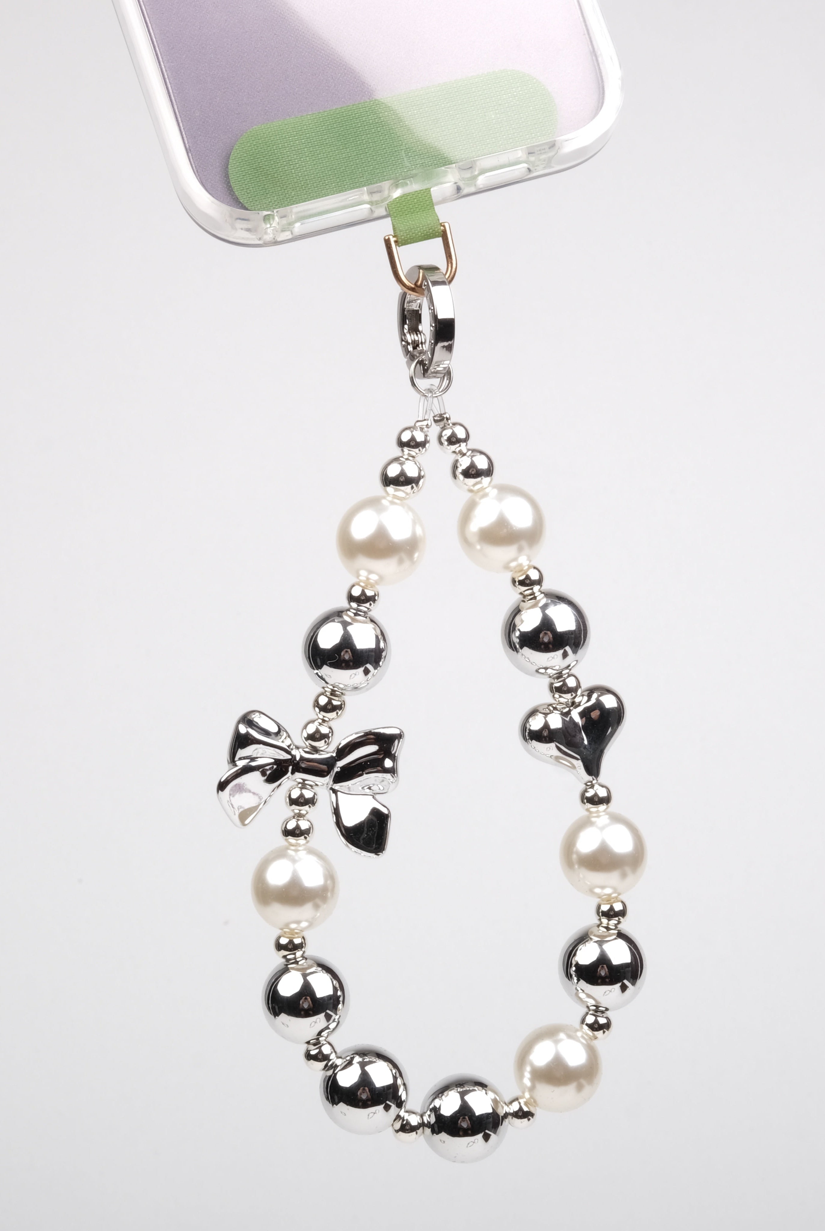 Pearls and Bow Charm Bilek Askısı - SUMTHINCS