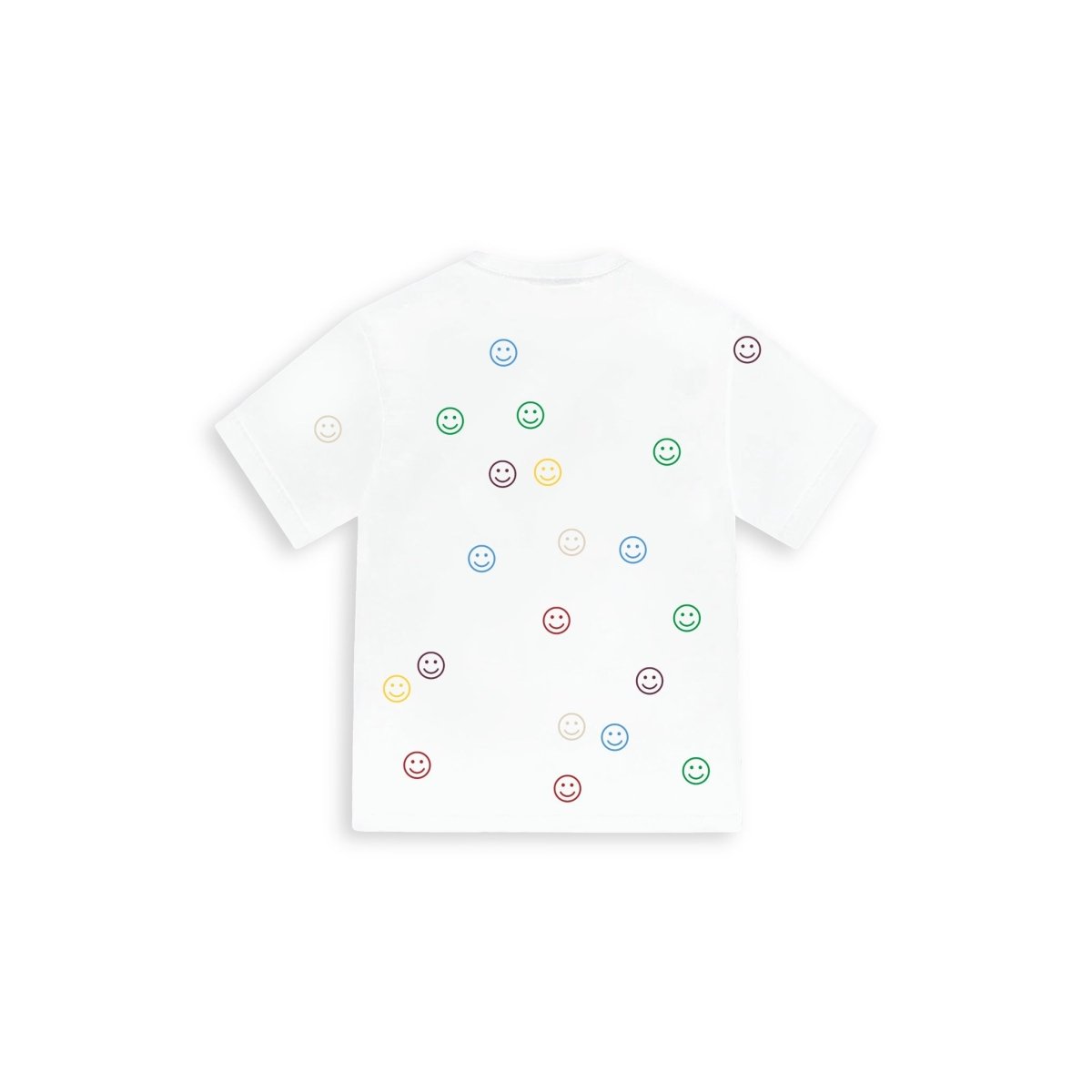 Playful Oversize Large T-shirt Beyaz - SUMTHINCS