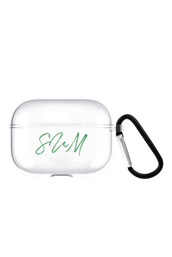 Quentin Kişiye Özel AirPods Pro 2 Şeffaf Silikon Kılıf - SUMTHINCS