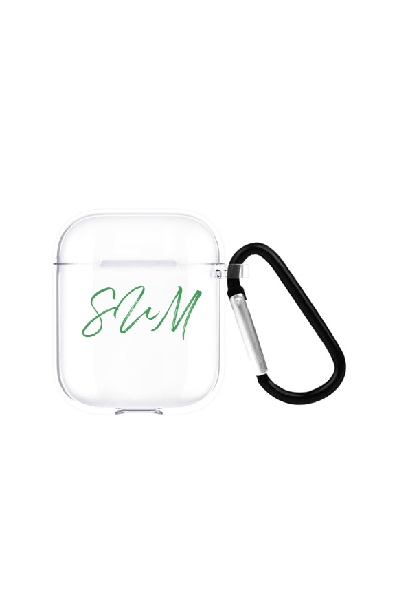 Quentin Kişiye Özel AirPods Şeffaf Silikon Kılıf - SUMTHINCS