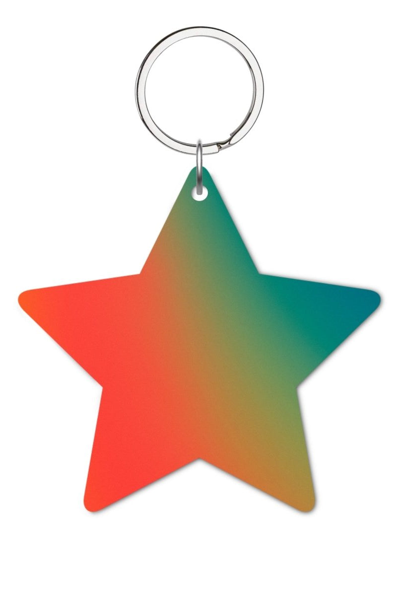 Rainbow Glossy Yıldız Anahtarlık - SUMTHINCS