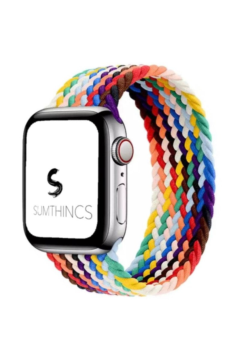 Rainbow Örgü Spor Kordon 38 - 40 - 41mm S/M - SUMTHINCS