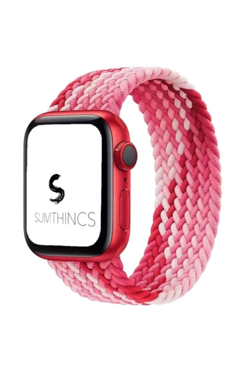 Red and White Örgü Spor Kordon 38 - 40 - 41mm S/M - SUMTHINCS
