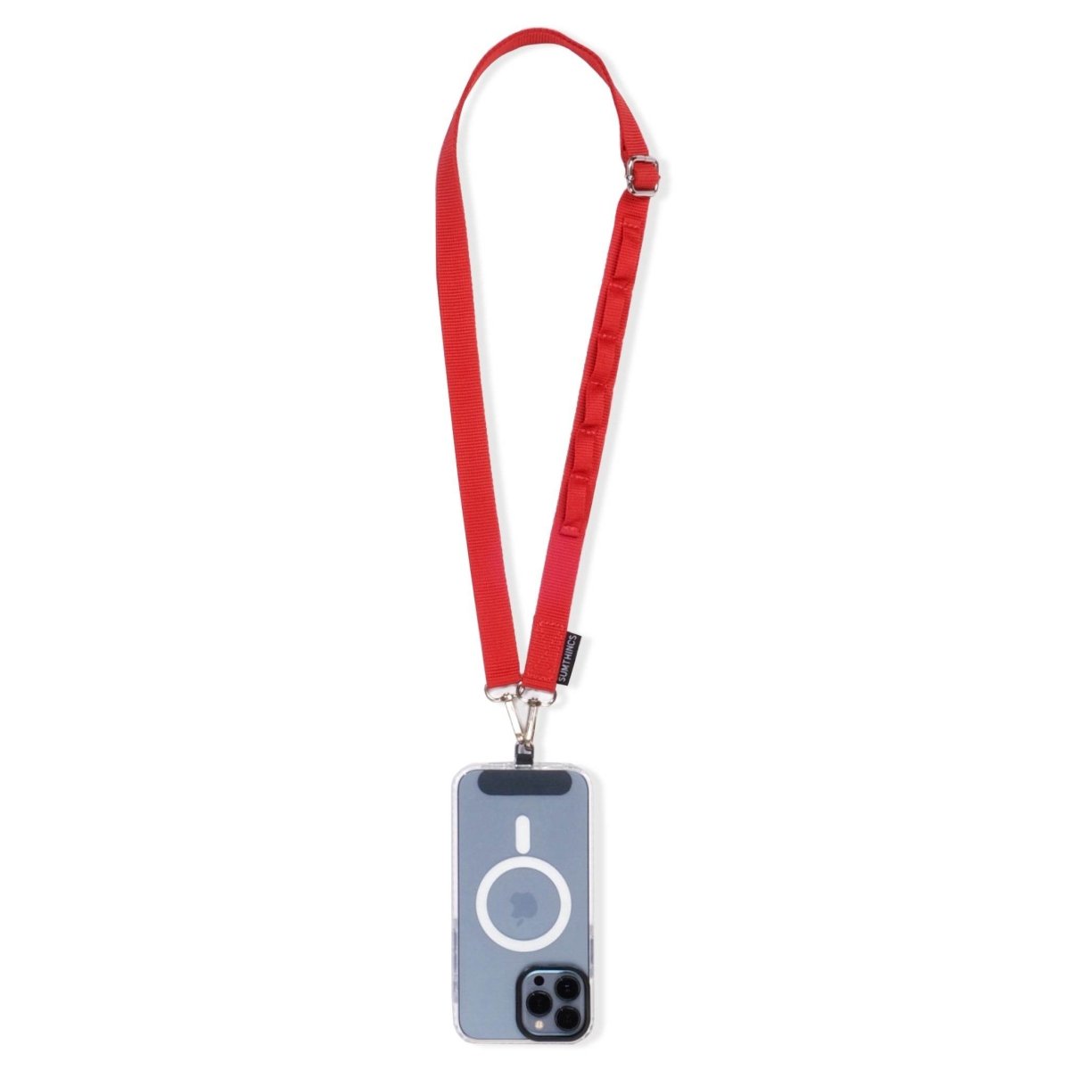 Red Utility Hoop Strap Telefon Boyun Askısı - SUMTHINCS
