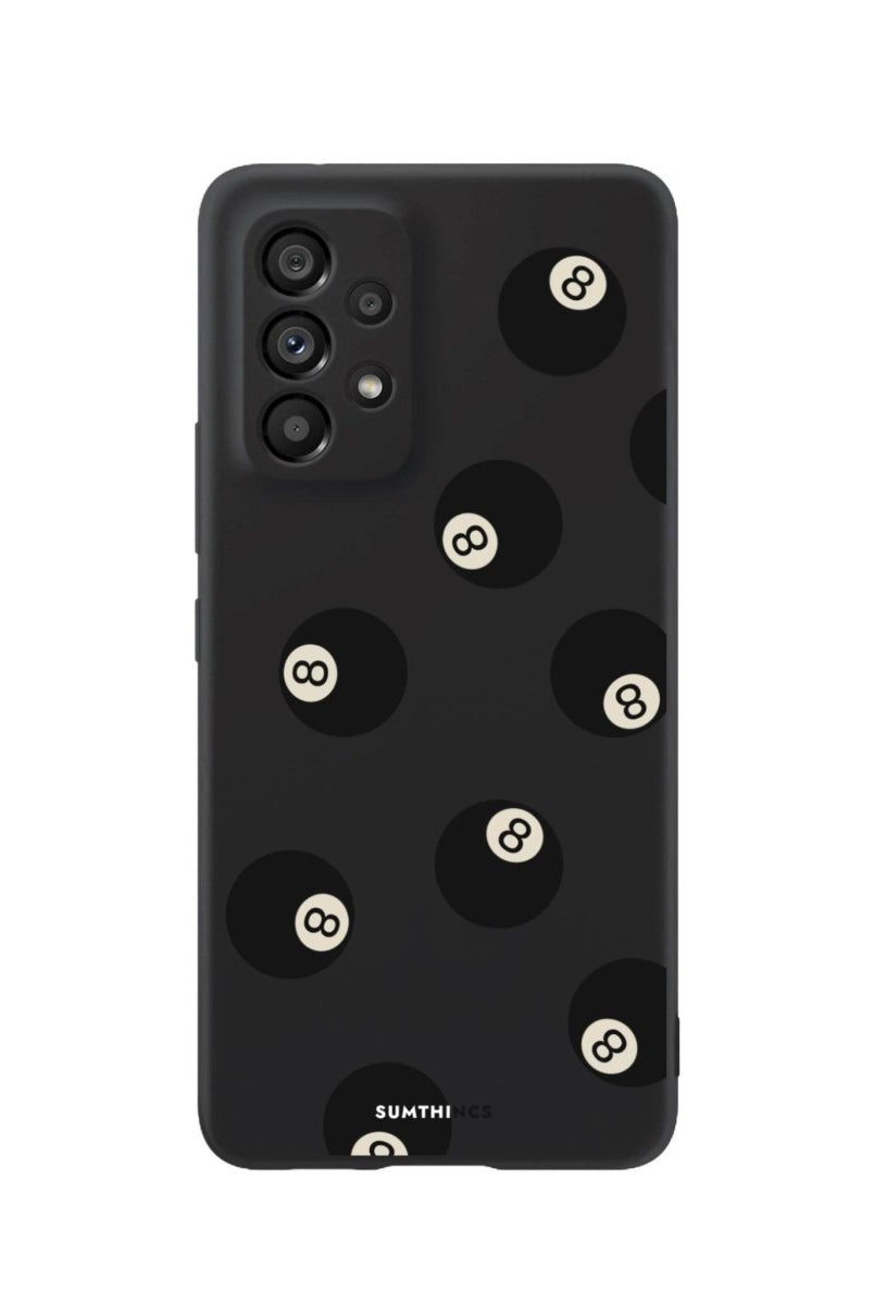 Samsung A06 8Ball Premium Telefon Kılıfı Siyah - SUMTHINCS