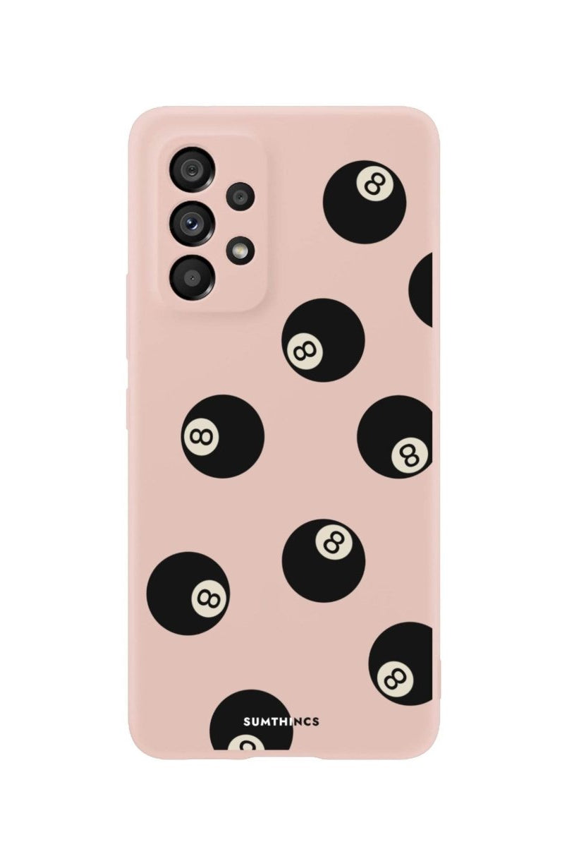 Samsung A06 8Ball Premium Telefon Kılıfı Bej - SUMTHINCS