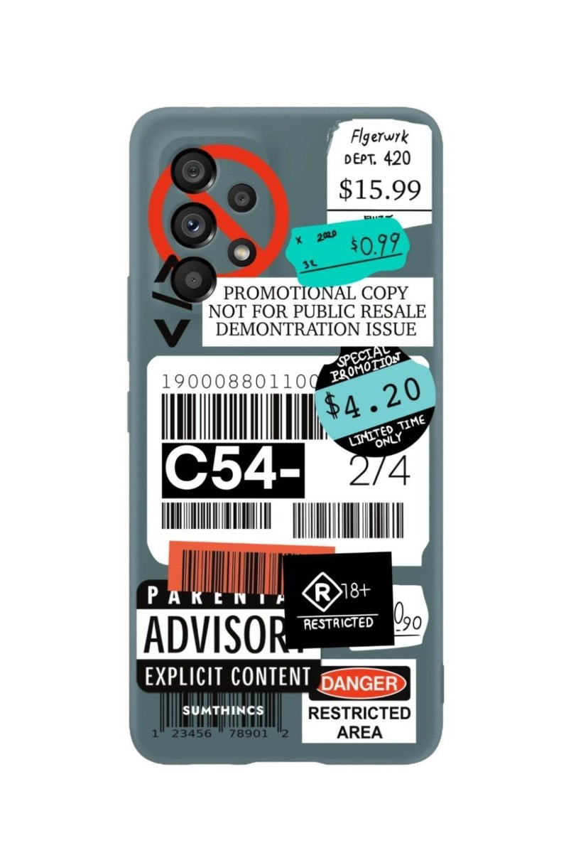 Samsung A06 Barcode C54 Premium Telefon Kılıfı - SUMTHINCS