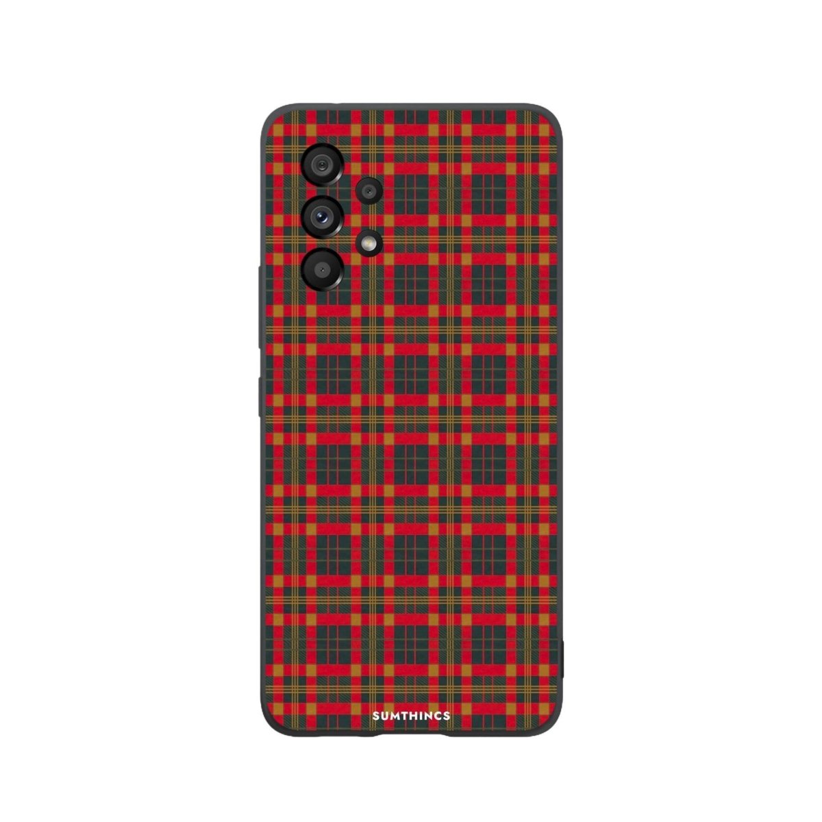 Samsung A06 Christmas Plaid Premium Telefon Kılıfı - SUMTHINCS