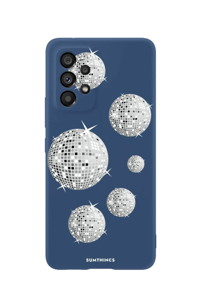 Samsung A06 Disco Ball Premium Telefon Kılıfı Pasifik Mavi - SUMTHINCS
