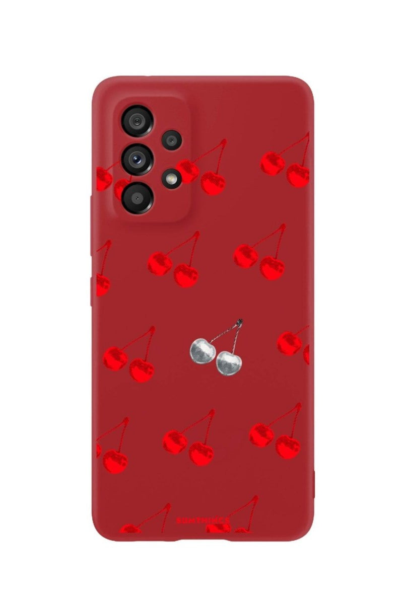 Samsung A06 Disco Cherry Premium Telefon Kılıfı - SUMTHINCS